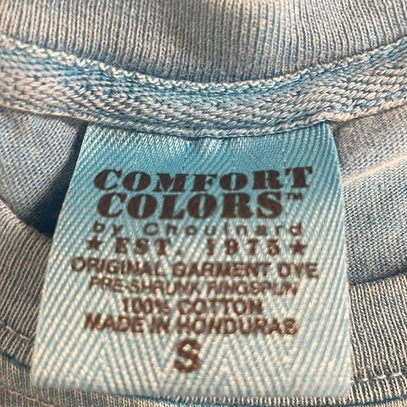 Comfort colors perdido Key Florida short sleeve T-shirt cotton blue adult size S - Picture 8 of 9